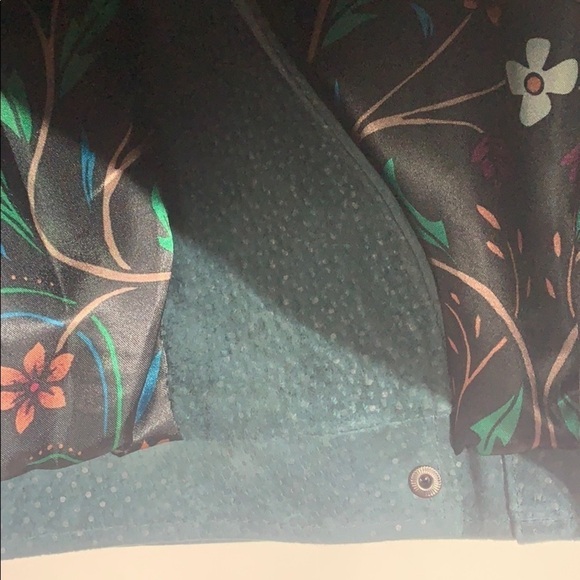 - Volcom Green Stone Row Suede Leather Motorin Jacket - Picture 9 of 10